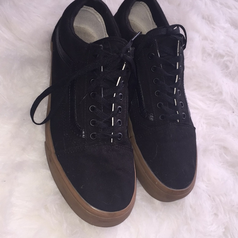 Old school rubber sole vans